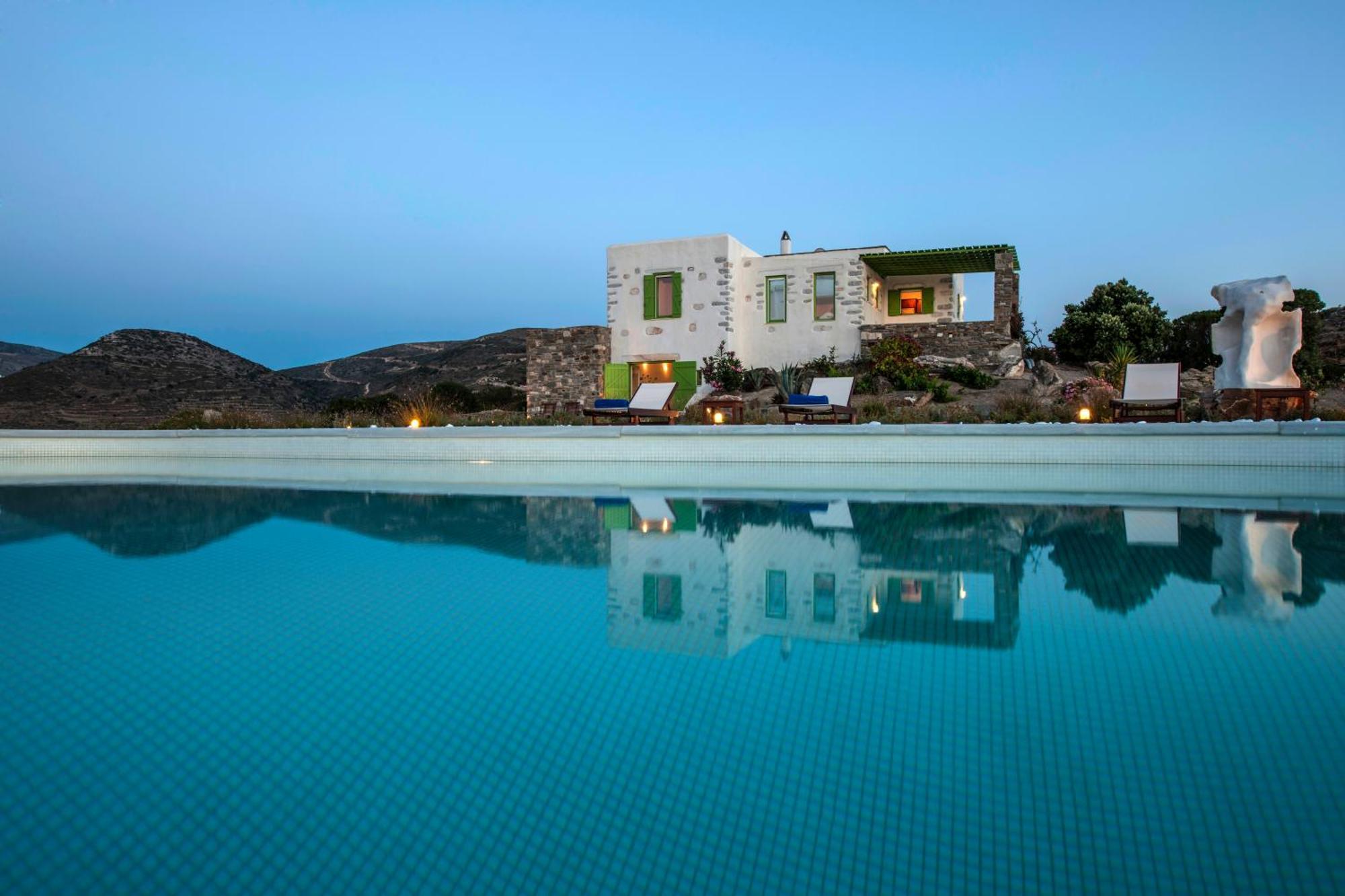 Villa Aeolos With 2 Private Pools Sarakíniko Exterior foto